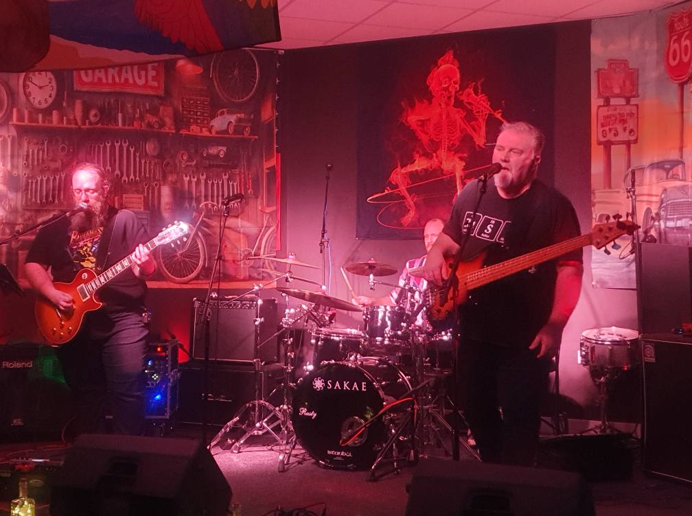 The Joe Green Band live on stage